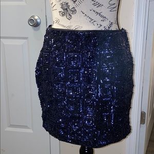 H&M sequin skirt